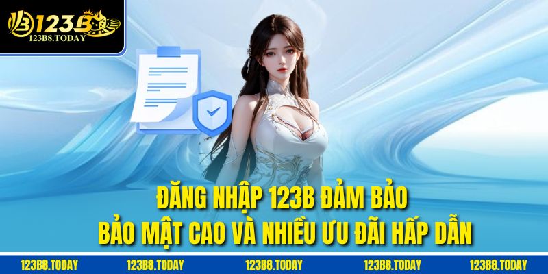 Đăng nhập 123b đảm bảo bảo mật cao và nhiều ưu đãi hấp dẫn
