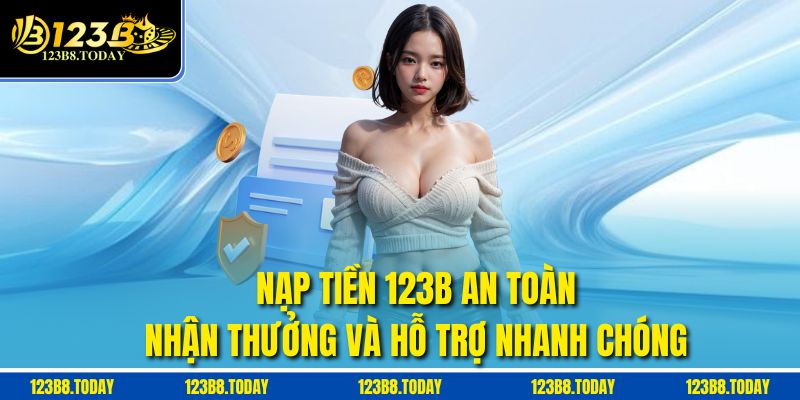 Nạp tiền 123b an toàn, nhận thưởng và hỗ trợ nhanh chóng